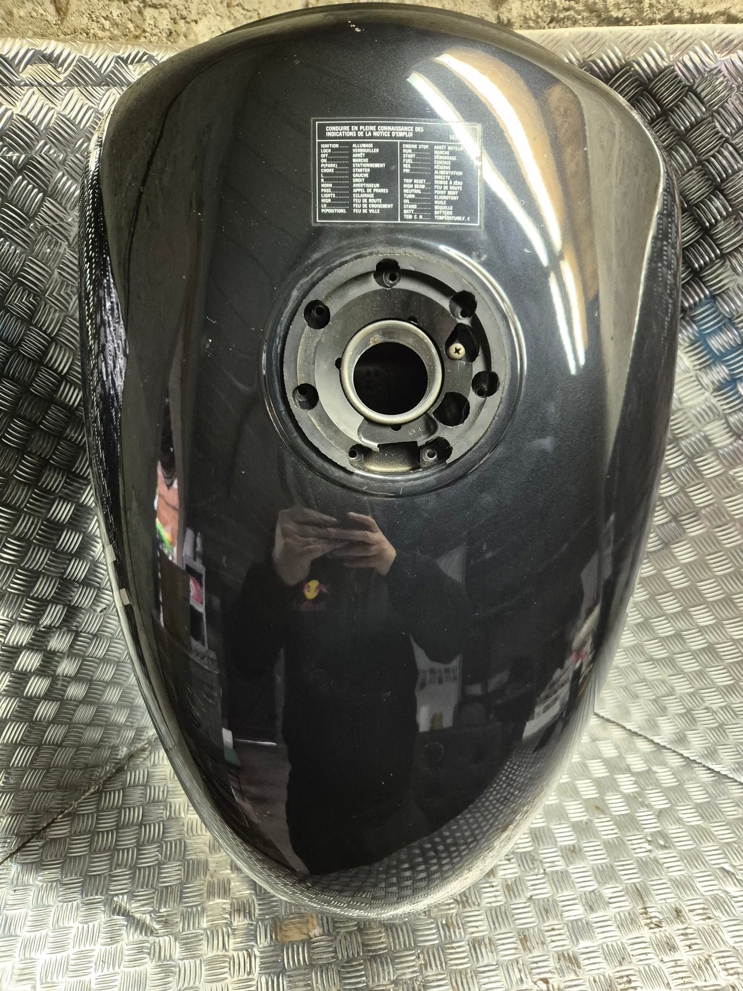 Reservoir kawasaki gpz500s 1998