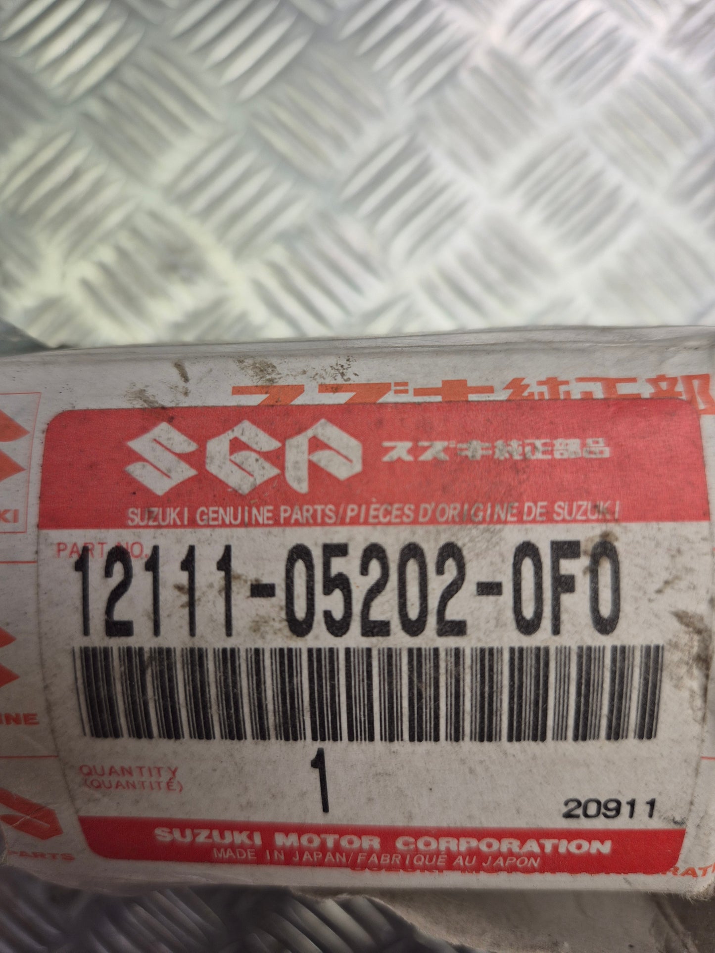 Piston SUZUKI 125 DF / GN / GS / DR / TU / DRZ