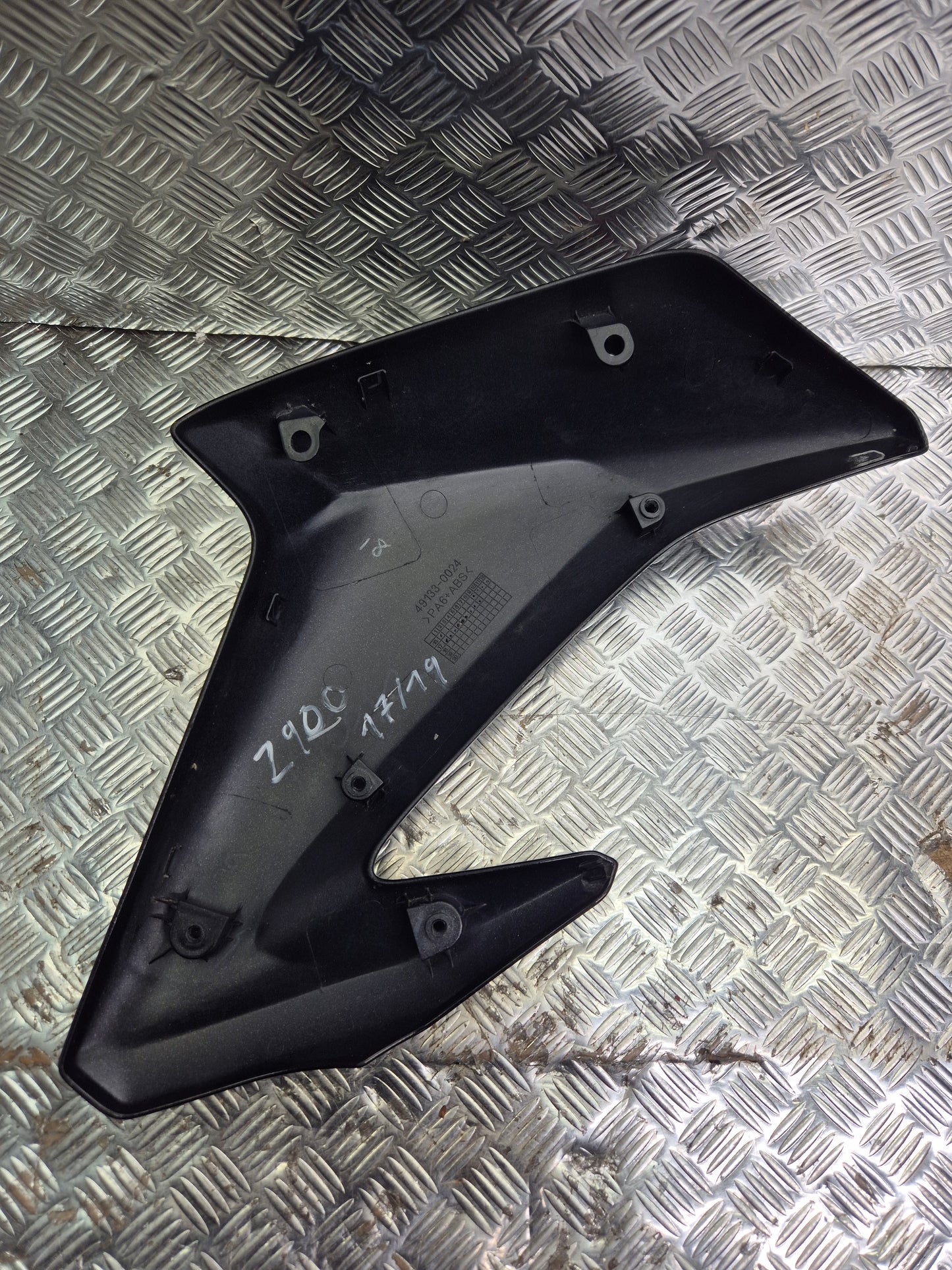 Carenage flan droit kawasaki z900 2017/2019