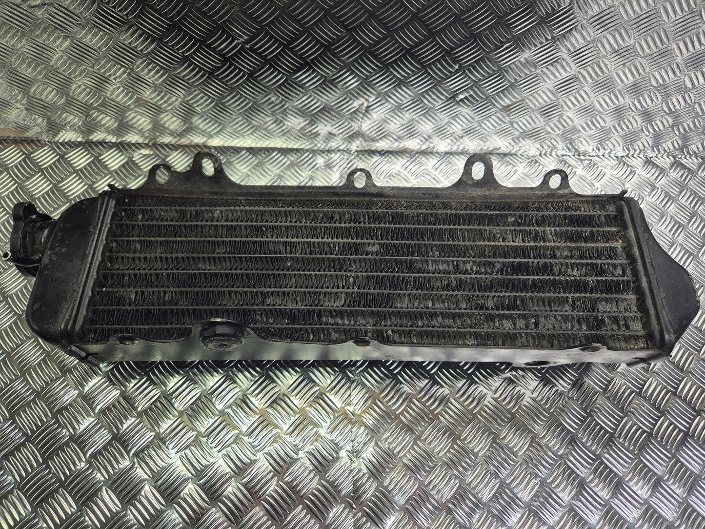 Radiateur droit kawasaki 125 kx 1987-1989