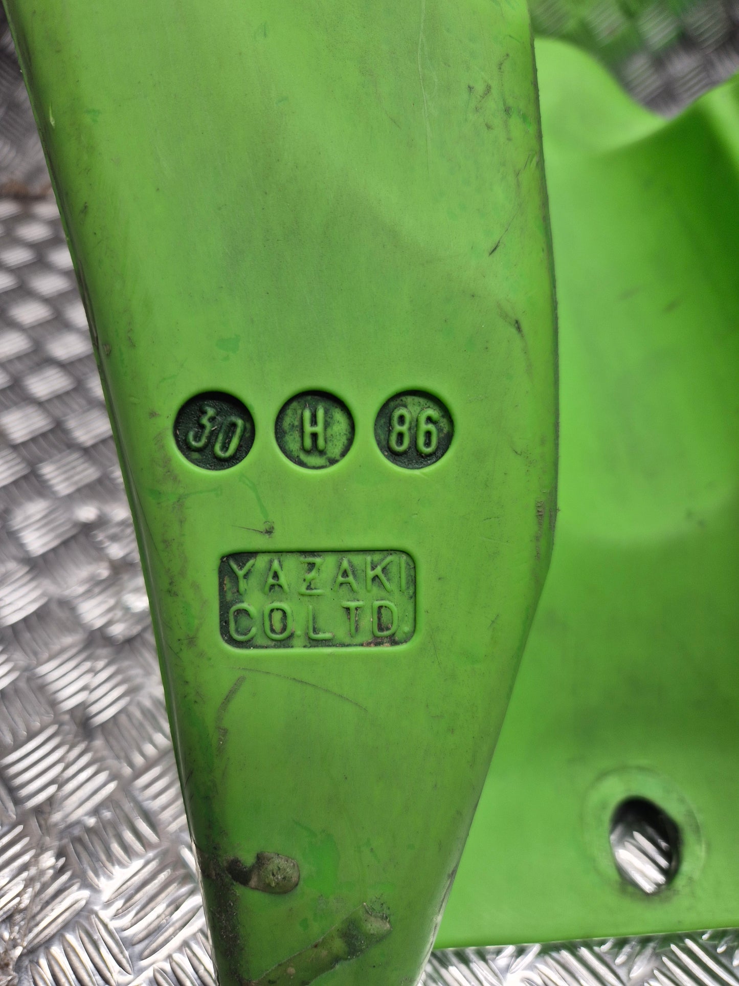 Réservoir kawasaki 125 kx 1986-1987