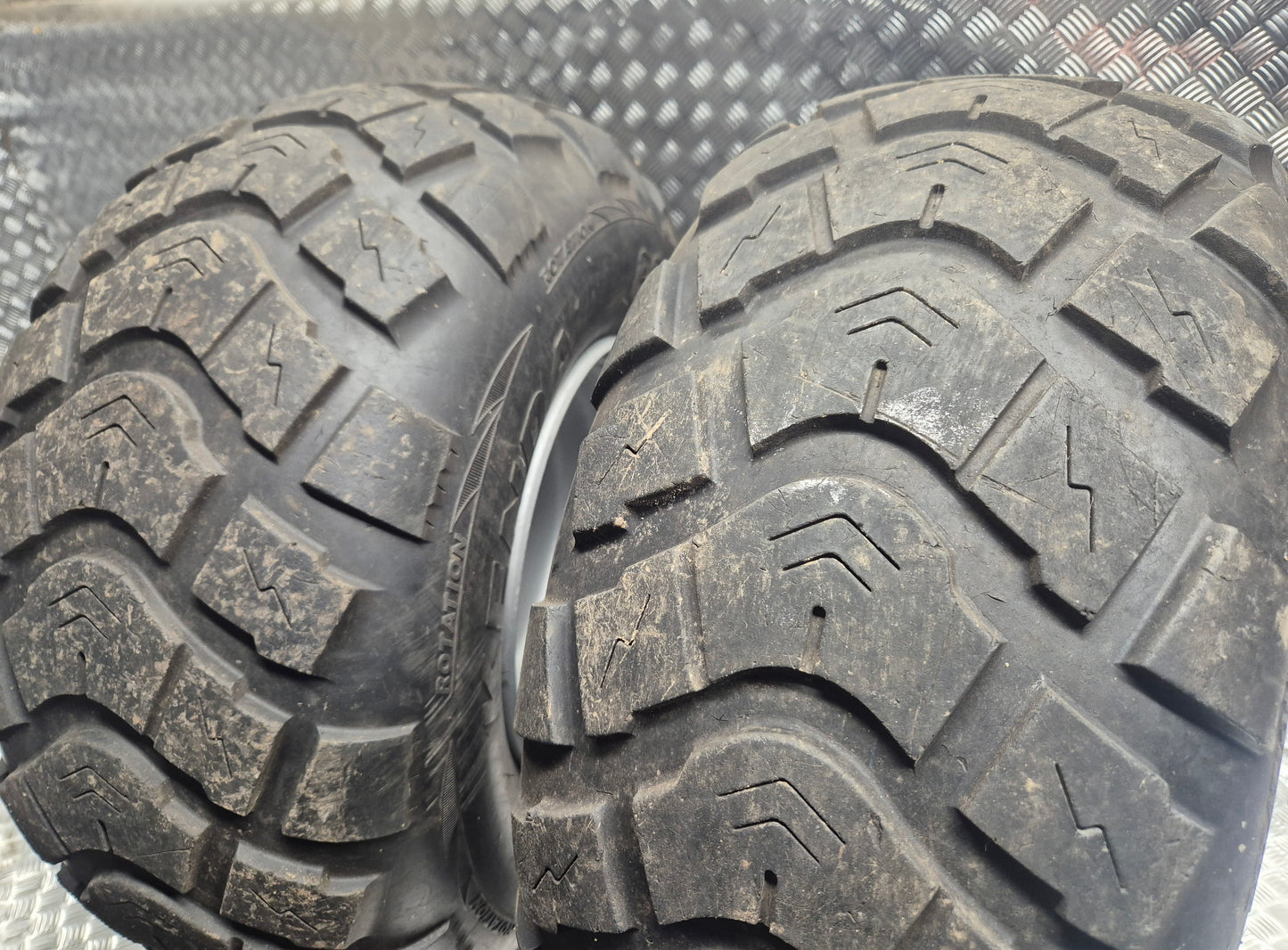 Paire de jantes arrière SMC BAROSSA QUAD SNAKE 200 - CRS 170