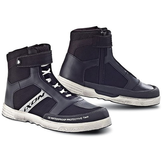 Chaussures Moto Techniques Ixon SLACK Lady Noir Blanc
