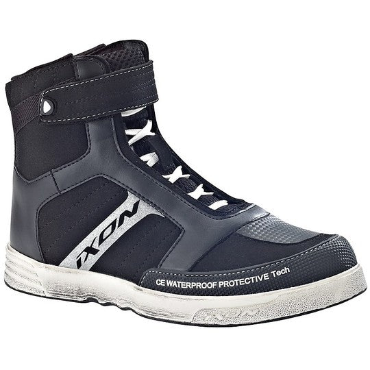 Chaussures Moto Techniques Ixon SLACK Lady Noir Blanc
