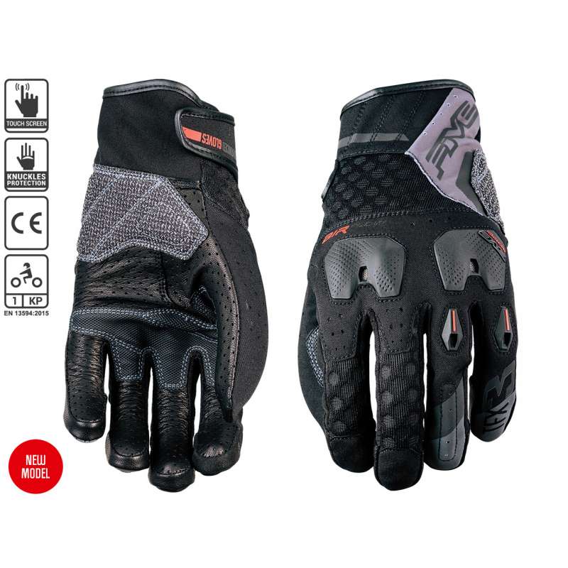 Gants Five TFX3 AIRFLOW Noir/gris