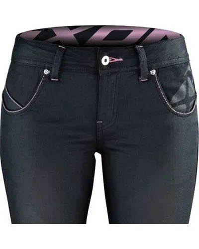 Pantalon Moto Femme Jeans Ixon 2017 BRITNEY Noir