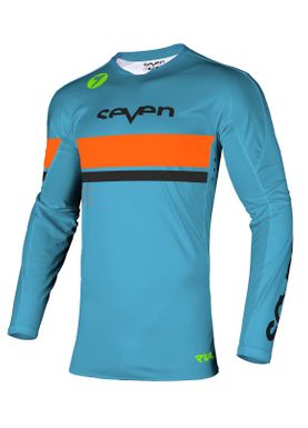 Maillot Seven 21.2 Rival Vanquish - Bleu Cyan-L