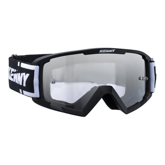 Masque cross enfant Kenny Track Kid noir écran transparent