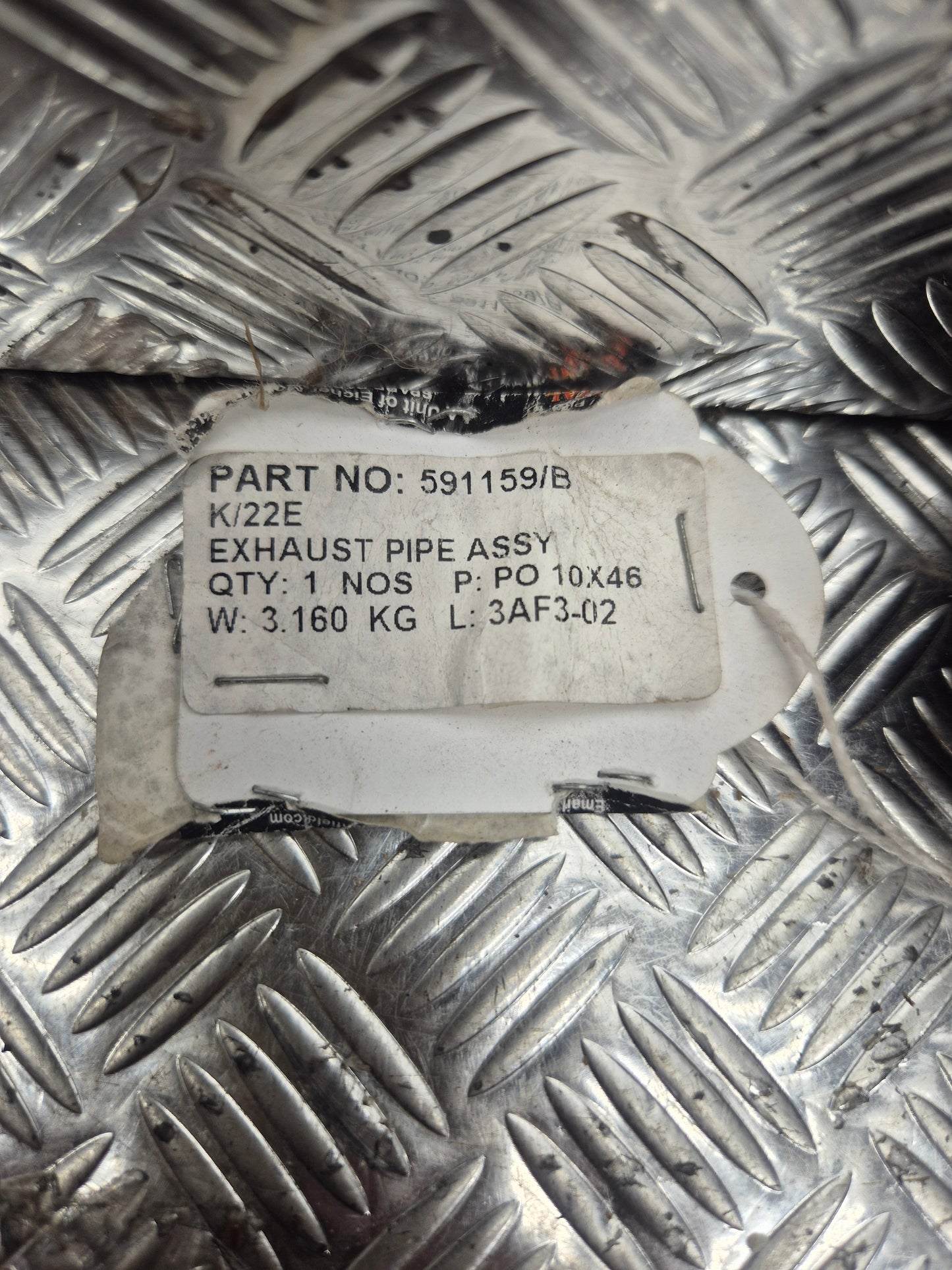 Tube d'échappement ROYAL ENFIELD 500 ELECTRA