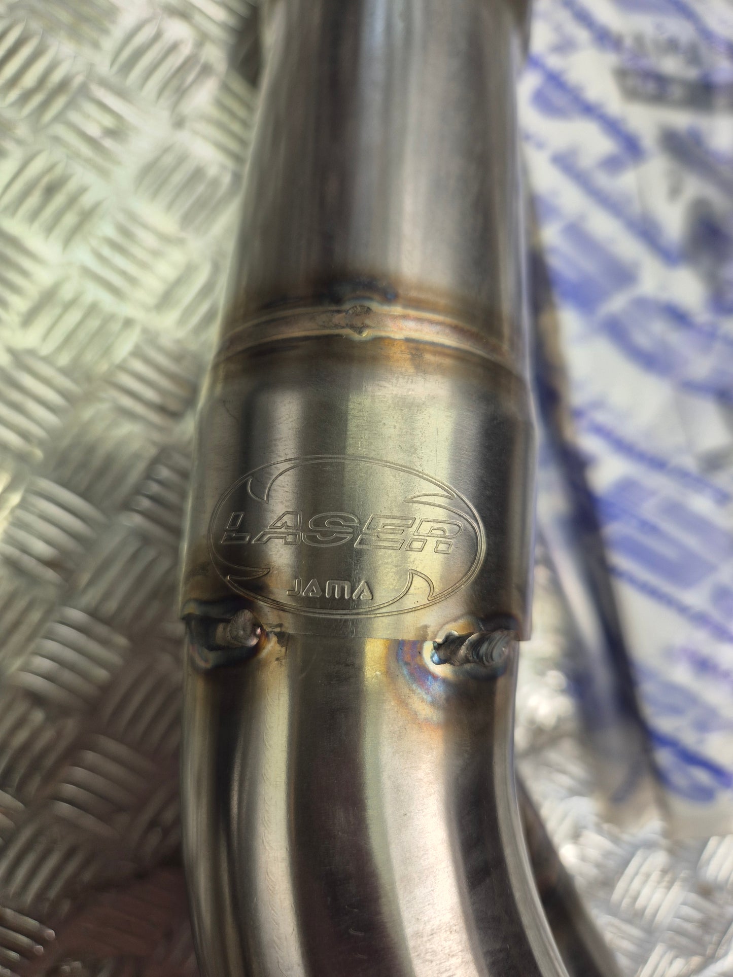 Tube d'échappement laser yamaha yzf r1 2004-2006