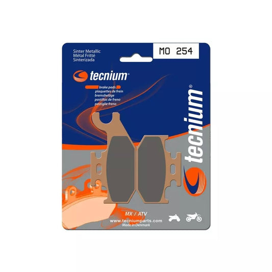 Plaquettes de frein TECNIUM MO254 métal fritté