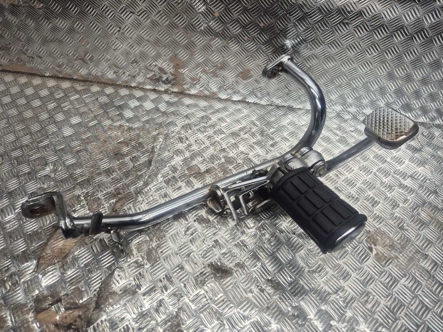 Bloc repose Pieds droit YAMAHA 535 VIRAGO 1989