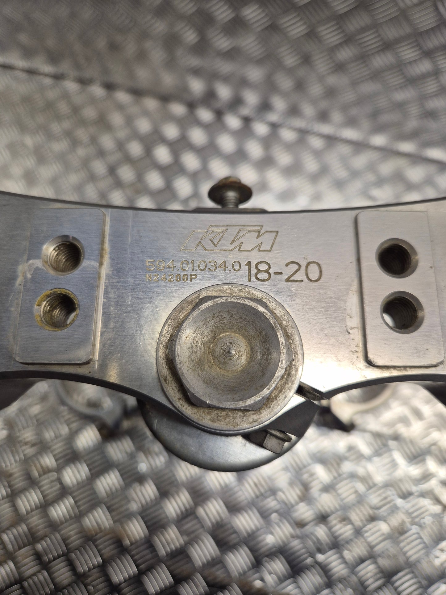Tés de fourche ktm 250 sxf 2007/2010