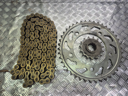 Kit chaine sunstar honda 600 hornet 1998-2002