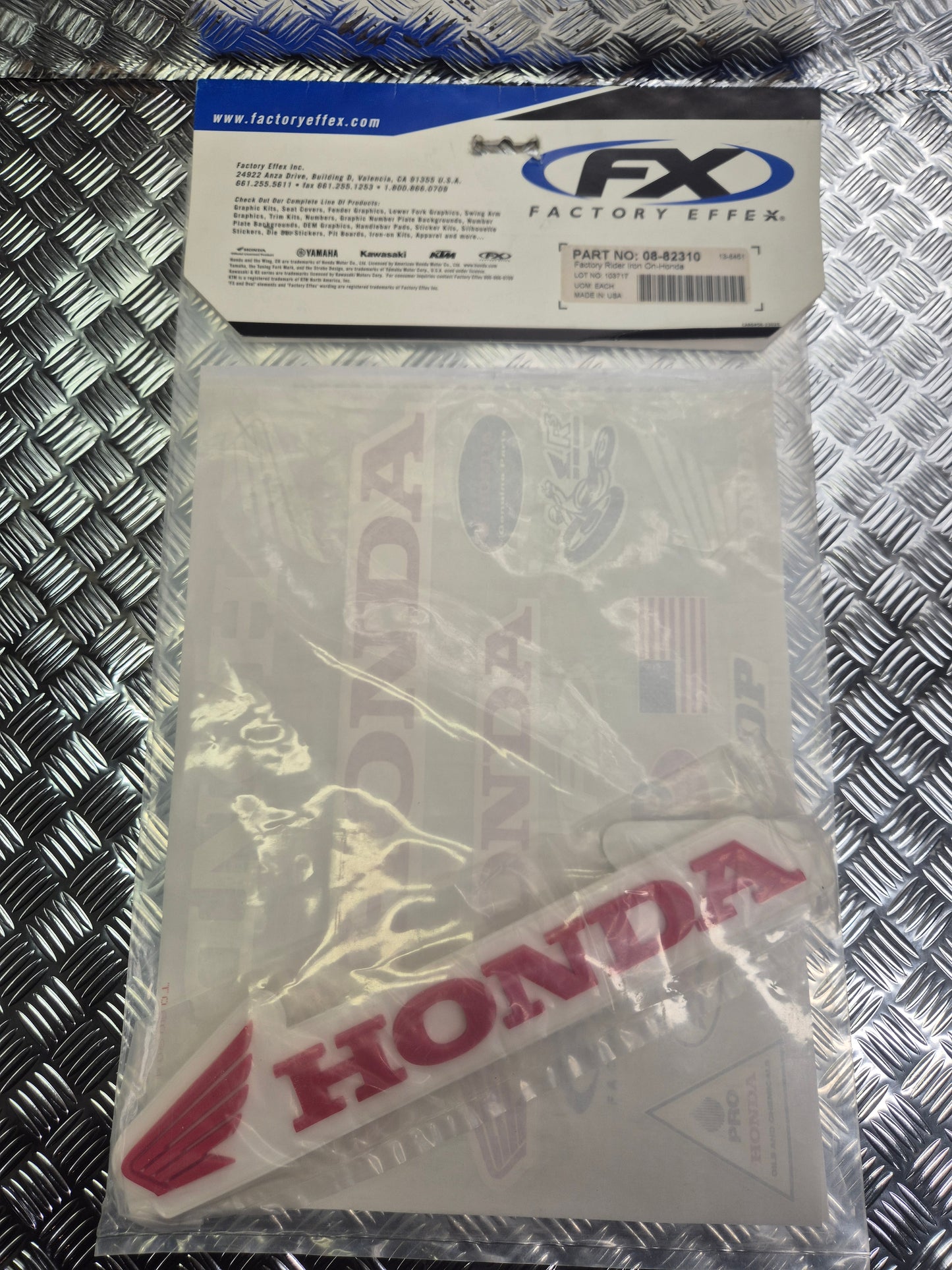 kits d'équipement de pilote d'usine HONDA