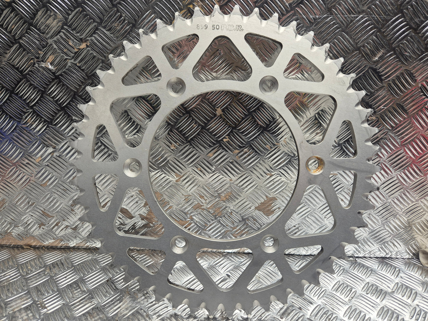 Couronne alu P.B.R KTM 125 SX 1998-2022