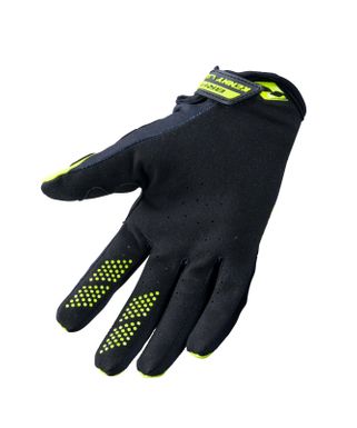 Gants cross enfant Kenny Brave - Jaune Fluo