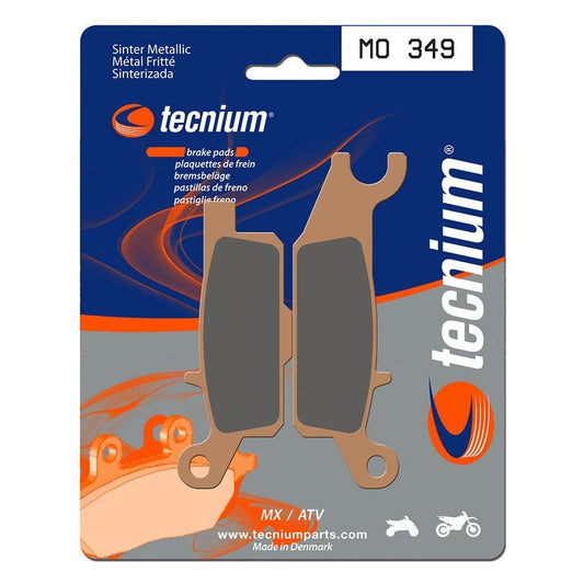 Plaquettes de frein TECNIUM MO349 métal fritté Yamaha YFM