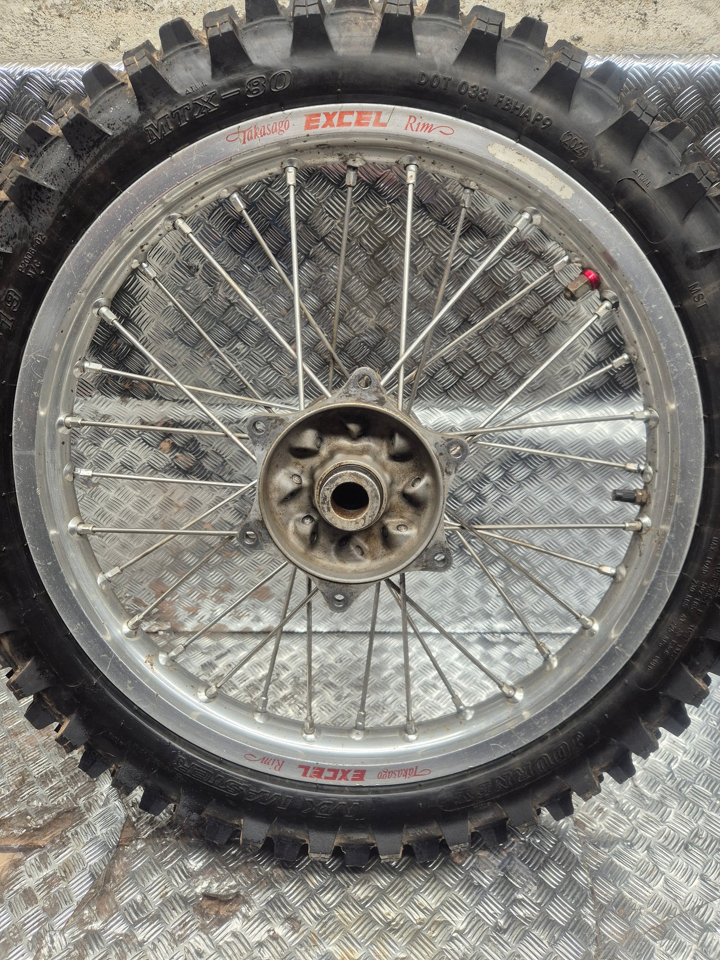 Jante arrière HONDA 250/450 CRF 2006-2012