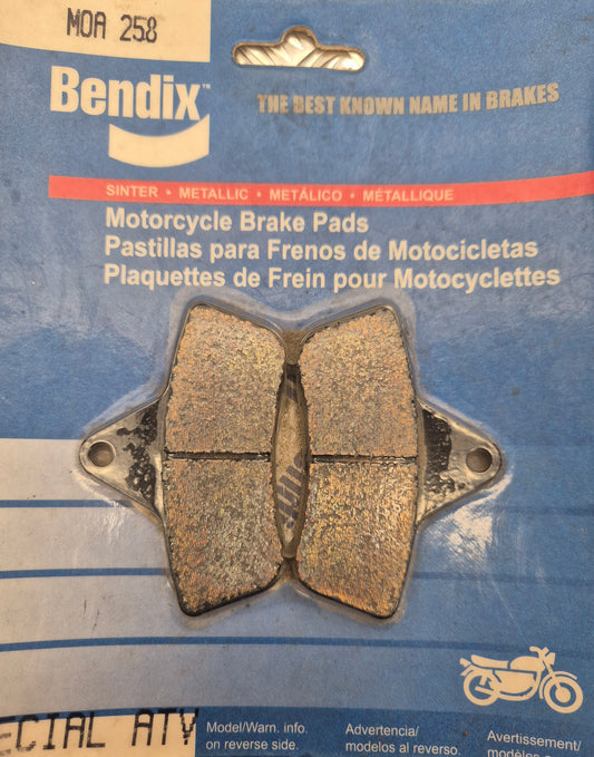 Plaquettes de frein BENDIX MOA258 ARTIC CAT