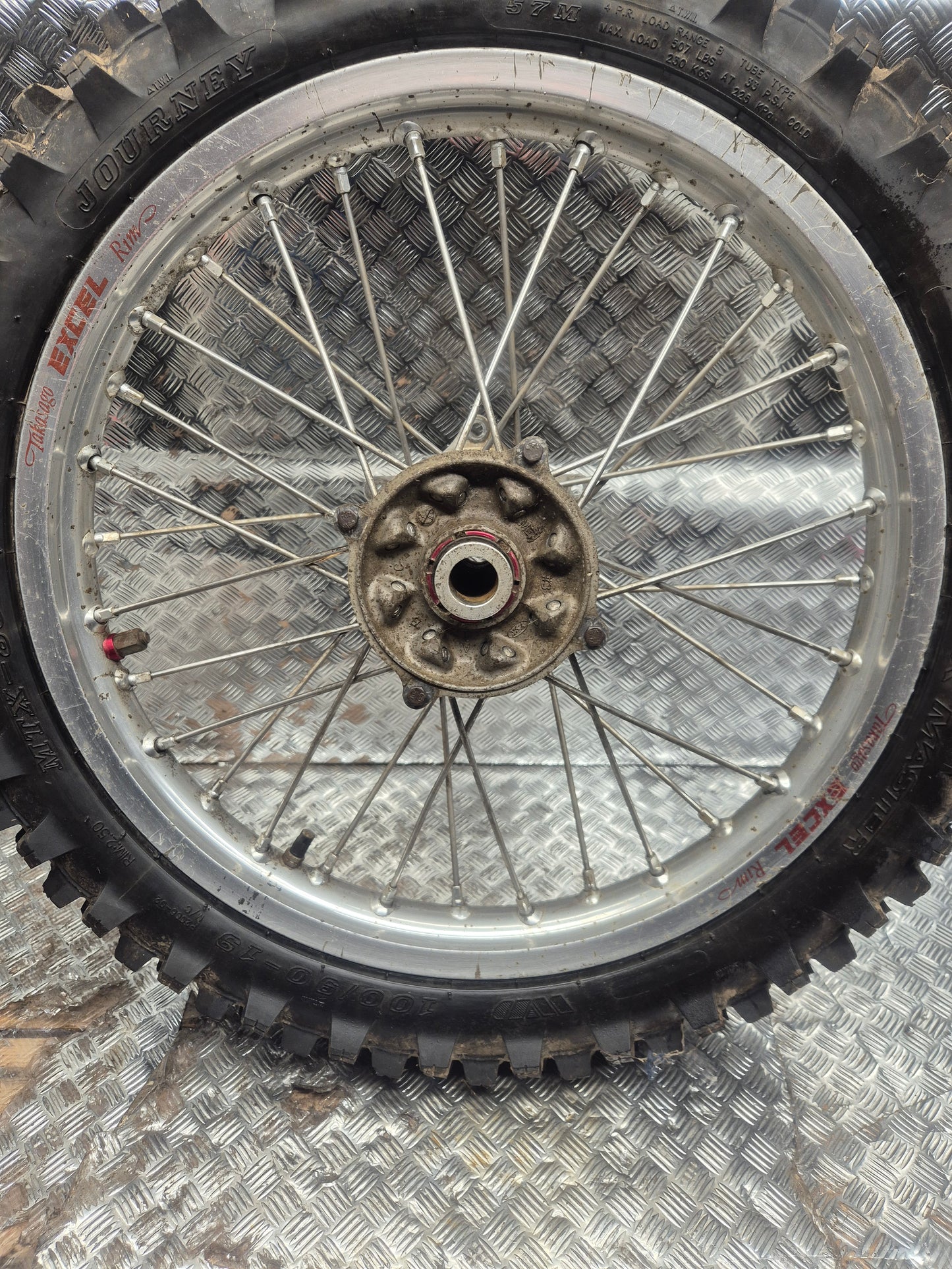 Jante arrière HONDA 250/450 CRF 2006-2012