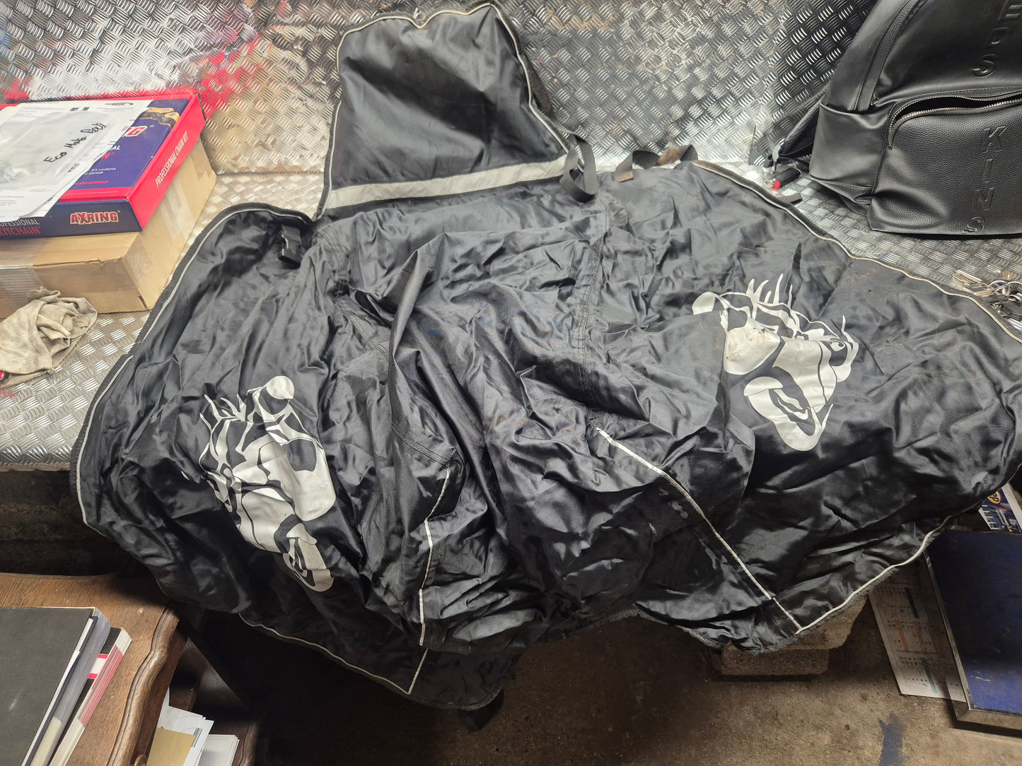 Housse de protection moto