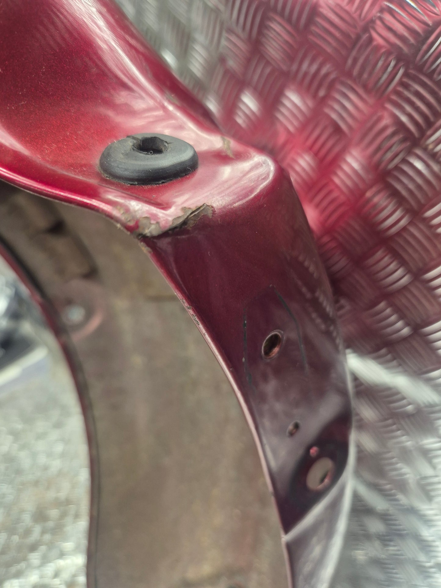 Garde-boue arrière YAMAHA 535 VIRAGO 1989