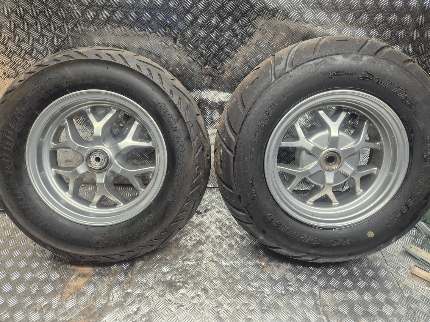 Paire de jante MBK BOOSTER YAMAHA BW'S 2004-2017