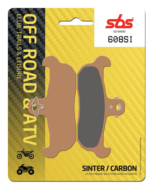 PLAQUETTES DE FREIN SBS 608 SI HUSQVARNA CR WR TE