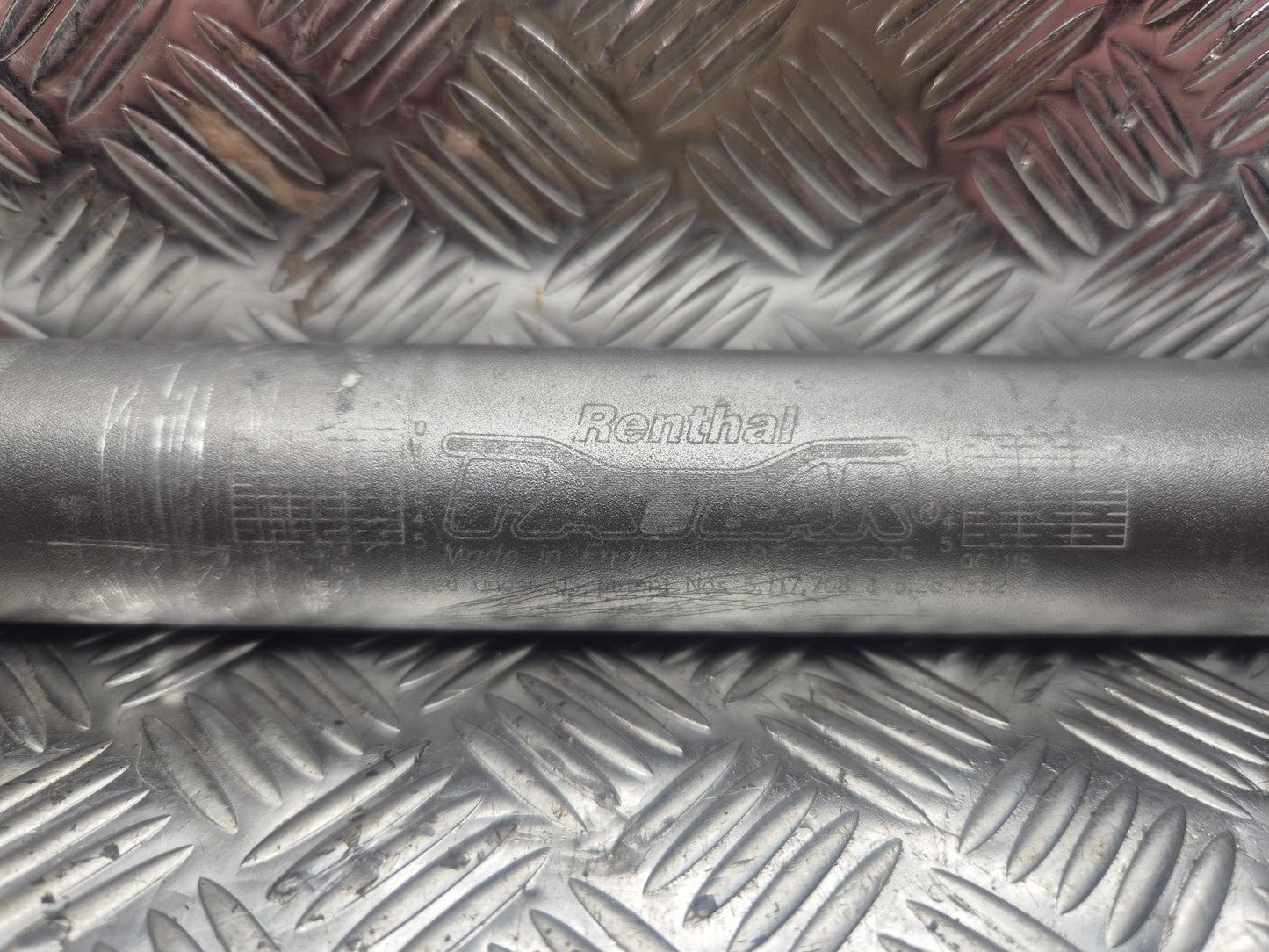 Guidon cross RENTHAL FATBAR 602
