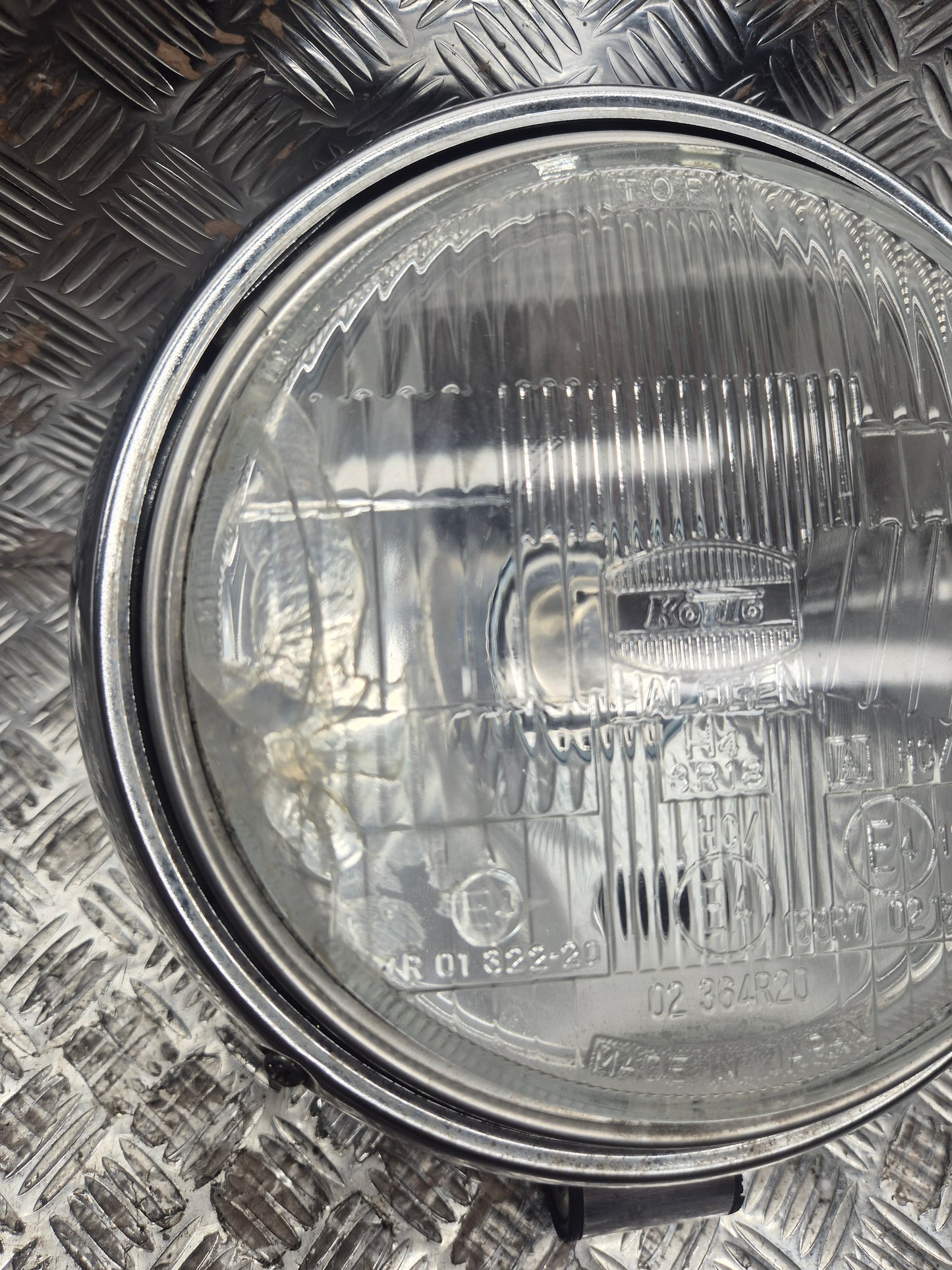 Optique de phare YAMAHA 535 VIRAGO 1989