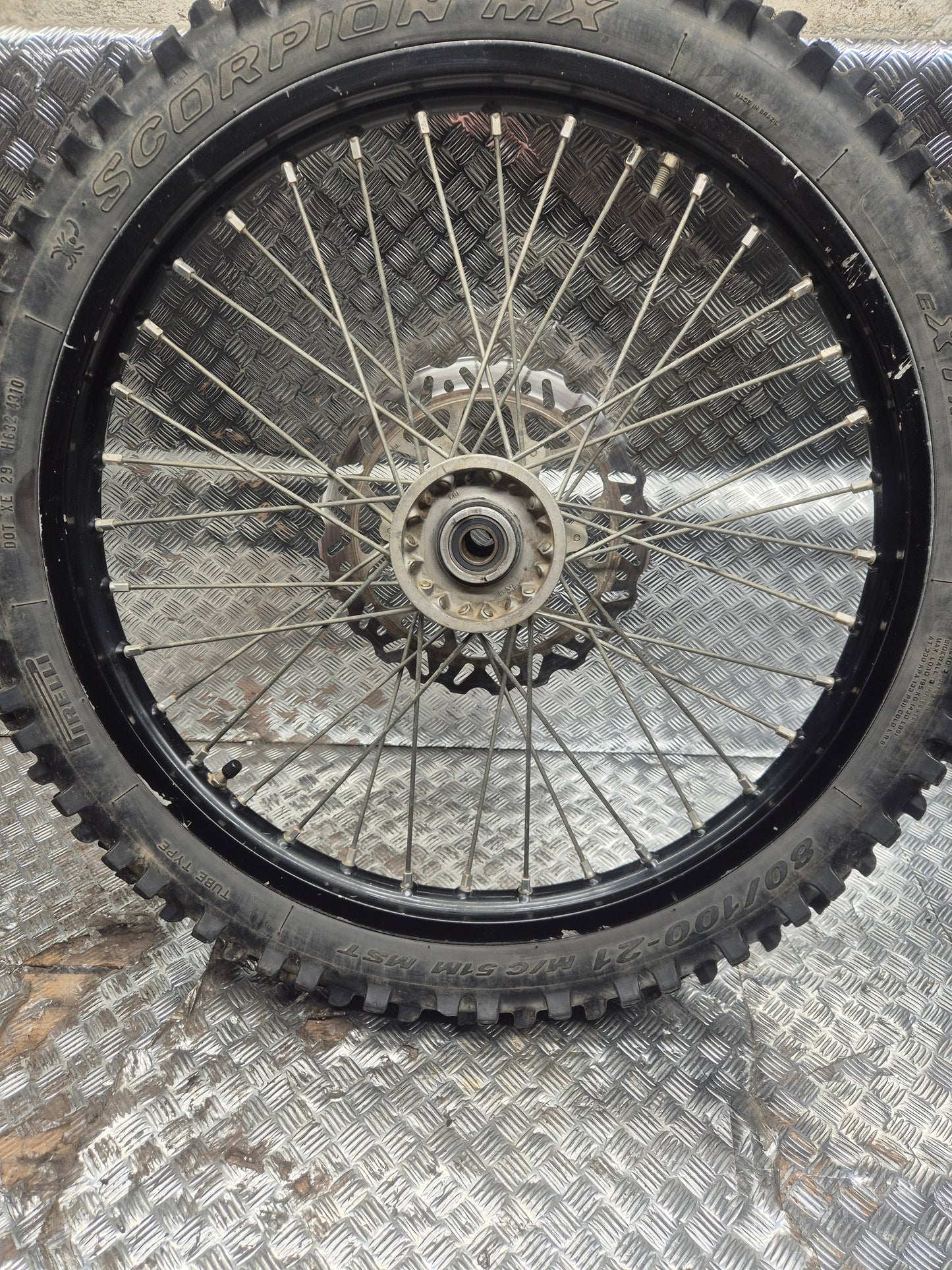Jante avant YAMAHA 250 450 YZF 2006-2009