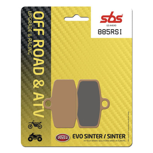 Plaquettes de frein SBS 885 RSI Sinter - Evo Sinter